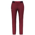 Salewa Wander Softshell Trousers Pedroc 2 Durastretch (lightweight, water-repellent) long wine red Women