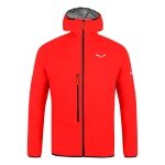 Salewa Softshell Jacket Agner 2 3L Powertex (windproof, waterproof, compressible) flame red Men
