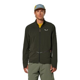 Salewa Softshell Jacket Pedroc DST Light (light, breathable) olive green men's