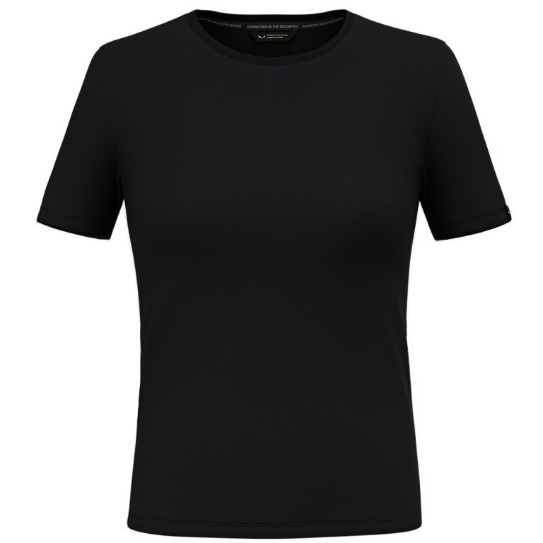 Salewa Sport-Shirt Fanes Pure Merino (2-way stretch, odor-neutralizing) black Women