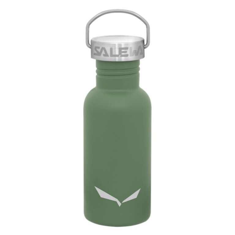 Salewa Aurino Stainless Steel Water Bottle (lightweight, robust material) 500ml green