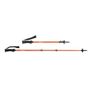 Salewa Puez Aluminum Pro Trekking Poles (Telescopic, lightweight, height-adjustable) orange - 2 pieces