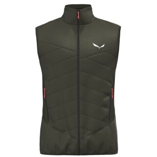 Salewa Outdoor Vest Ortles Hybrid TirolWool® Responsive (warm, windproof, water-repellent) olive green Men