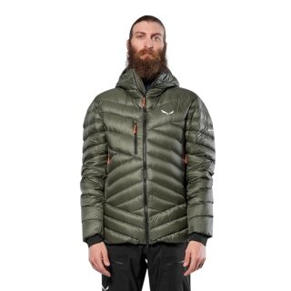 Salewa Ortles Medium 3 RDS Down Jacket (warm, water and wind resistant, compressible) green men's