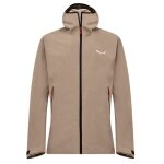 Salewa Puez Gore-Tex 3-Layer EPE Hiking Jacket (Hardshell Jacket, Windproof, Waterproof) Sand Brown Men's