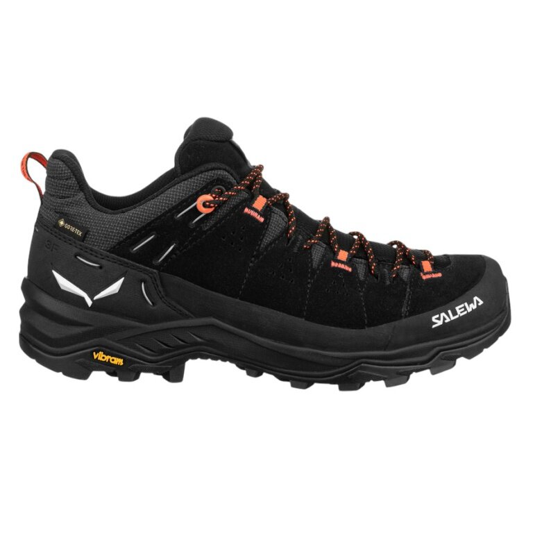 Salewa Alp Trainer 2 GTX Hiking Shoes (Alpine, Suede, Waterproof) Black/Onyx Ladies