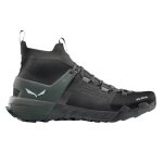 Salewa Wildfire NXT Knit Hiking Shoes (Approach, 3F System) onyx grey/black/olive Men's