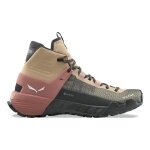 Salewa Wildfire NXT MID GTX Hiking Shoes (Approach/Speed Hiking, waterproof) beige/red/grey ladies