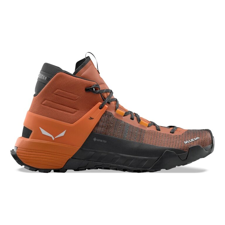 Salewa Wildfire NXT MID GTX Hiking Shoes (Approach/Speed Hiking, waterproof) orange/brown/black men's