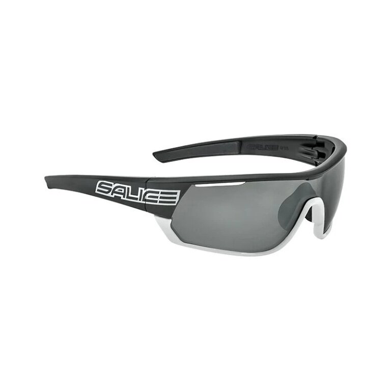 Salice sunglasses cycling glasses 016RWP Polarised (Lens: Hydrophobic Polarflex RWP Black) black/white - 1 pair of glasses
