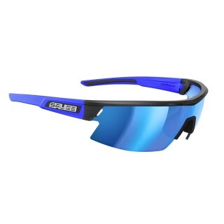 Salice sunglasses cycling glasses 025RW (Lens: Hydrophobic RW Blue) black/blue - 1 pair of glasses