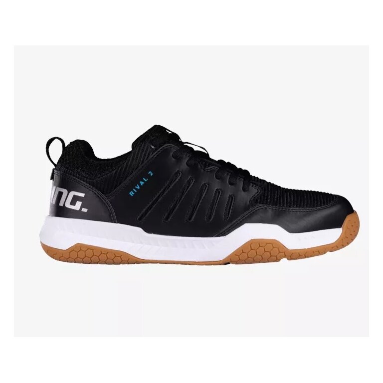 Salming Hall Indoor Court Shoes Rival 2 Sr Lightweight Black Men