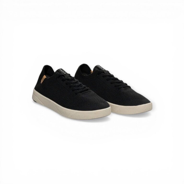 Saola Ezo Black Sneakers for Women