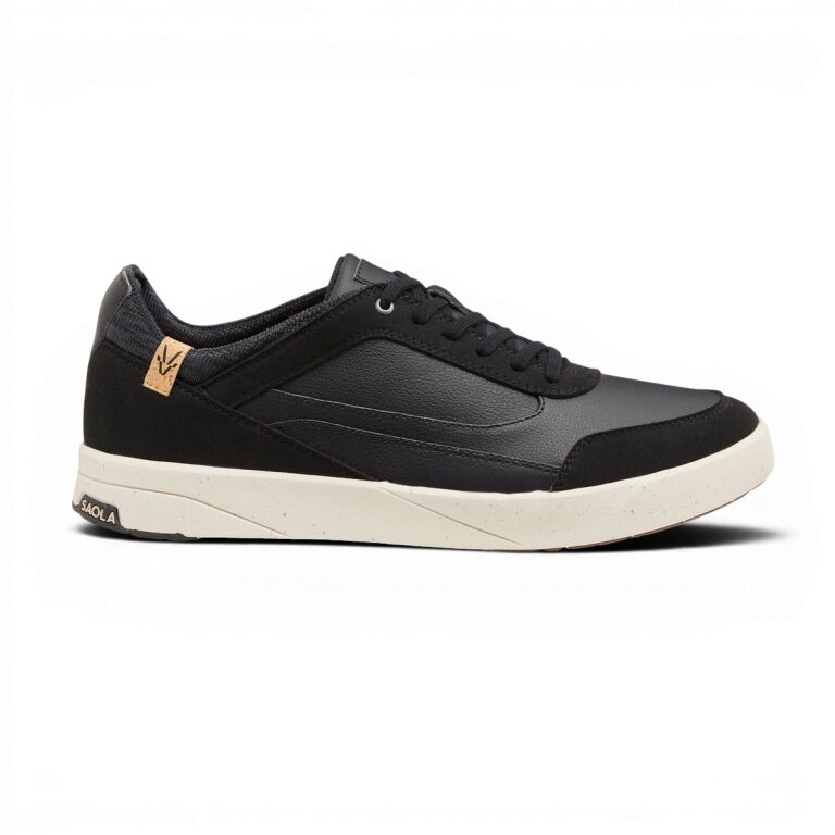 Saola Sneakers Quito black/white ladies