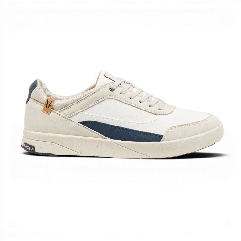 Saola Sneakers Quito white/cream/navy men's