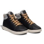 Saola Winter Shoes Bergen Warm (Leather, Fleece Lining) Black Men's