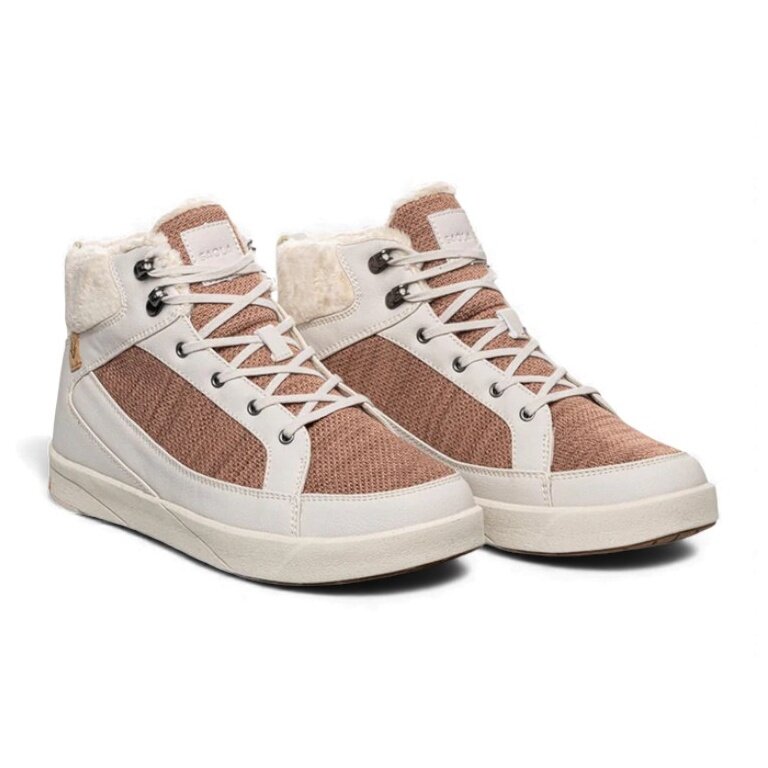 Saola Winter Shoes Picchu Waterproof (Fleece Lining, Waterproof) cream/beige/brown ladies