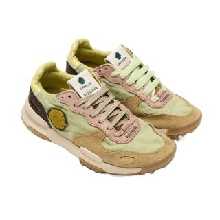 Satorisan Sneaker Chacrona Linen Blush Pink - green/multicoloured ladies