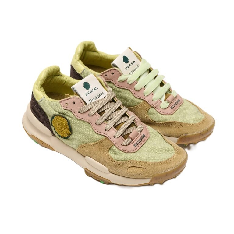 Satorisan Sneaker Chacrona Linen Blush Pink - green/multicoloured ladies