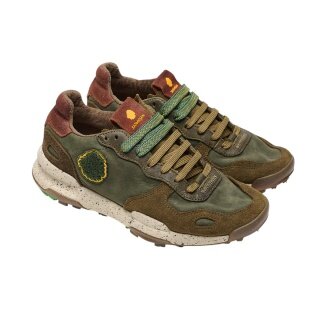 Satorisan Chacrona Premium Sneakers dark green men's