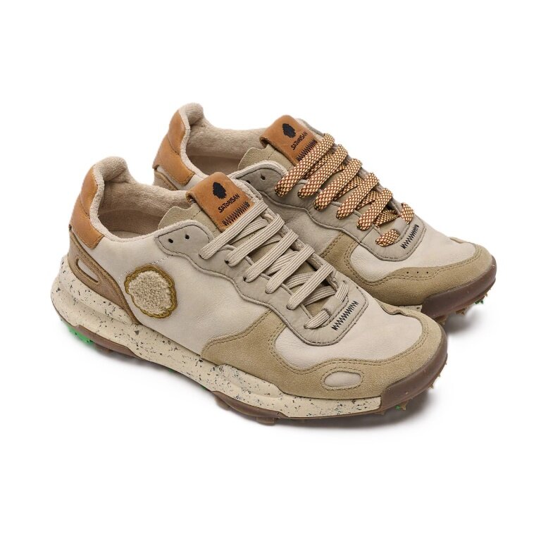 Satorisan Chacrona Premium Beige Sneakers for Men