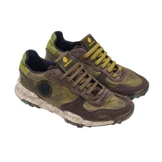 Satorisan Sneaker Chacrona Premium brown/green men's