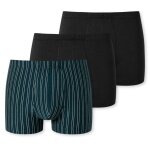 Schiesser Underwear Boxer Shorts 95/5 Organic Cotton multi-coloured dark blue/dark blue 918 Men - 3 pieces