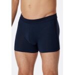 Schiesser Underwear Boxershorts Organic Cotton (Comfort Fit) patterned dark blue men - 1 piece