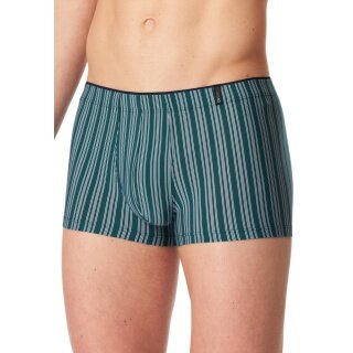 Schiesser Long Life Soft Boxershorts 183146 green striped men's - 1 piece