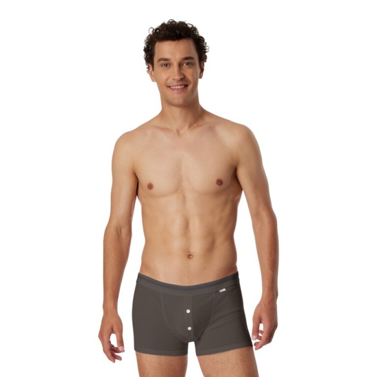 Schiesser Underwear Boxershorts Revival Karl-Heinz clay brown Men's - 1 piece