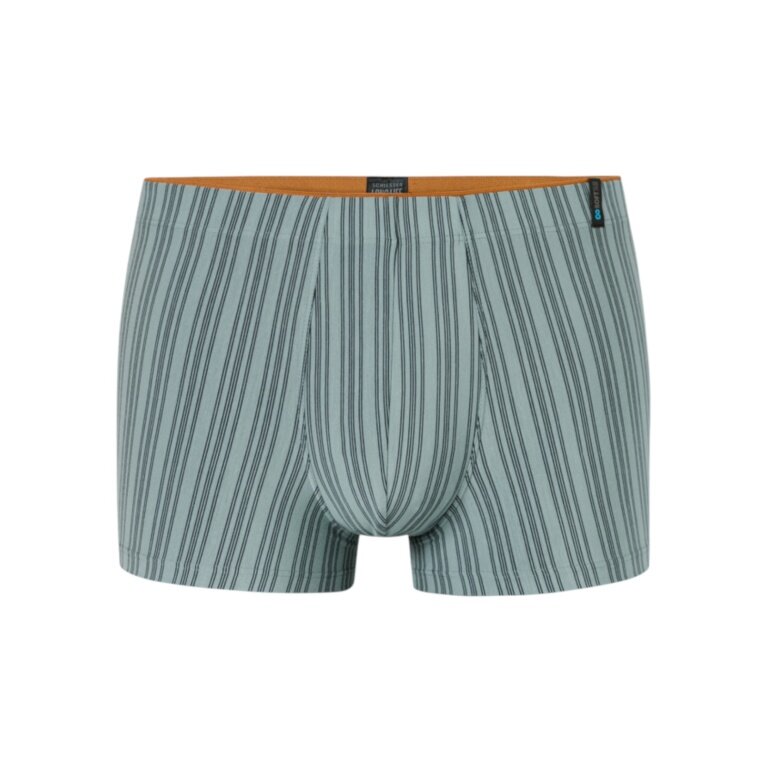 Schiesser Long Life Soft Boxershorts 183146 mineral green striped for men - 1 piece