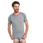 Schöffel Sport T-shirt Sport (4-way stretch) Underwear grey Men