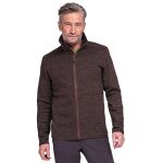 Schöffel Fleece Jacket Aurora (stand-up collar, quick-drying, warm) burgundy Men