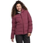 Schöffel Winter Down Jacket Urban Down Style Vindave Jacket (windproof, 4-way stretch) burgundy ladies