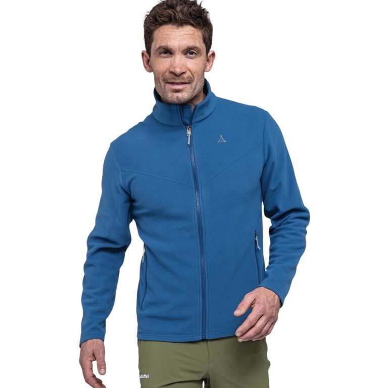 Schöffel Fleece Jacket Hiking Style Qutang MNS (warm, functional recycled polyester) blue men's
