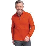 Schöffel Fleece Jacket Toreck (stand-up collar, breathable, elastic) orange Men