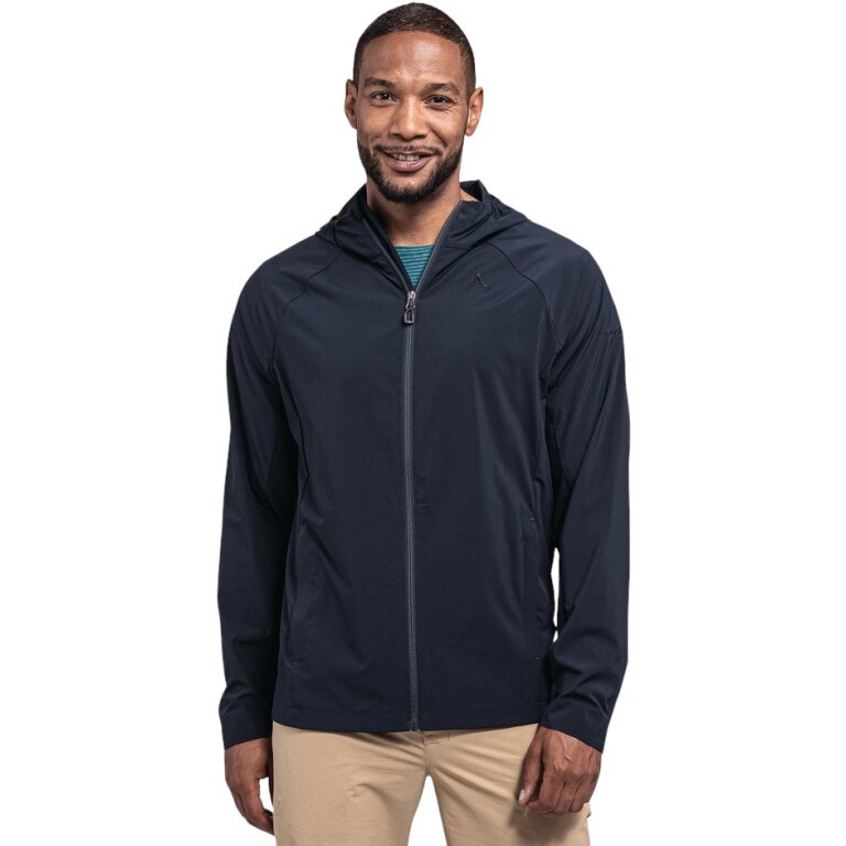 Schöffel All-Season Jacket Graz (4-Way Stretch, Windproof) Dark Blue Men's