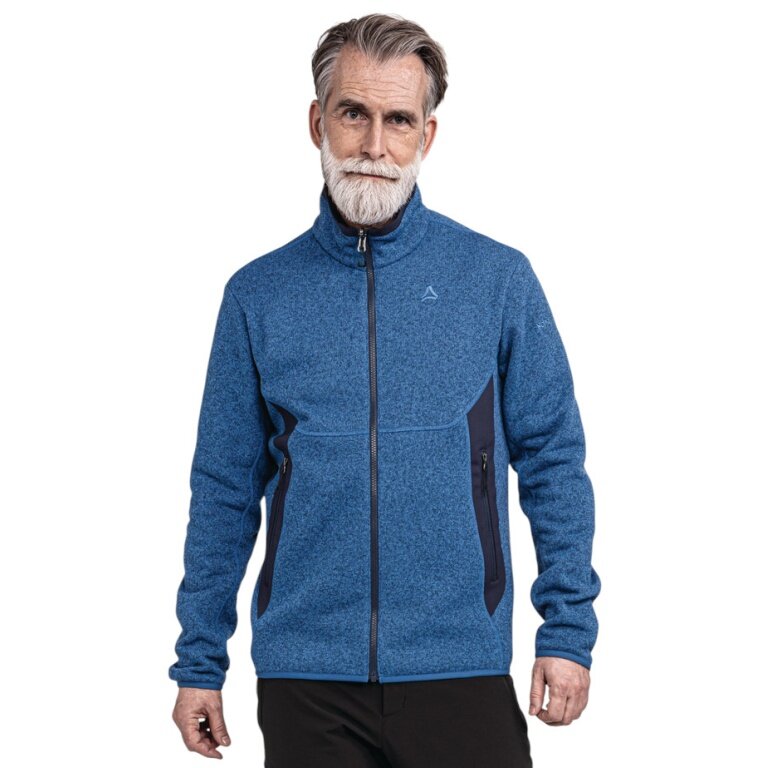 Schöffel Fleece Jacket Hiking Circ Style Yew (warm, quick-drying) blue men's