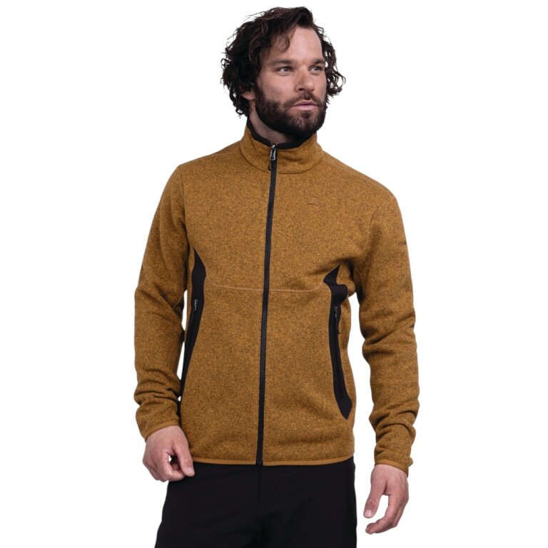 Schöffel Fleece Jacket Hiking Circ Style Yew (warm, quick-drying) brown men's