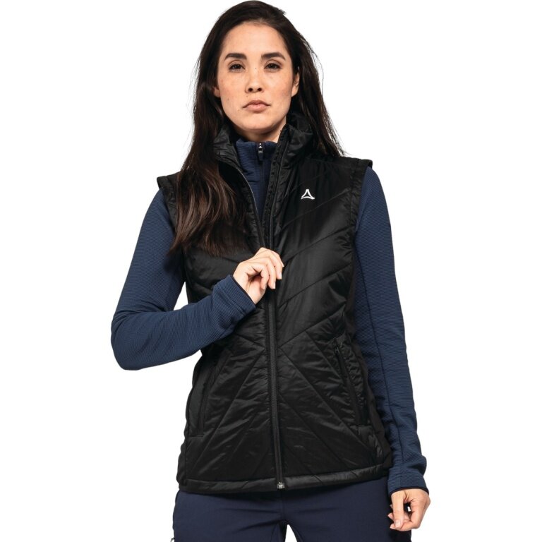 Schöffel Hybrid Vest Hybrid Stams Vest (durable, breathable) black ladies