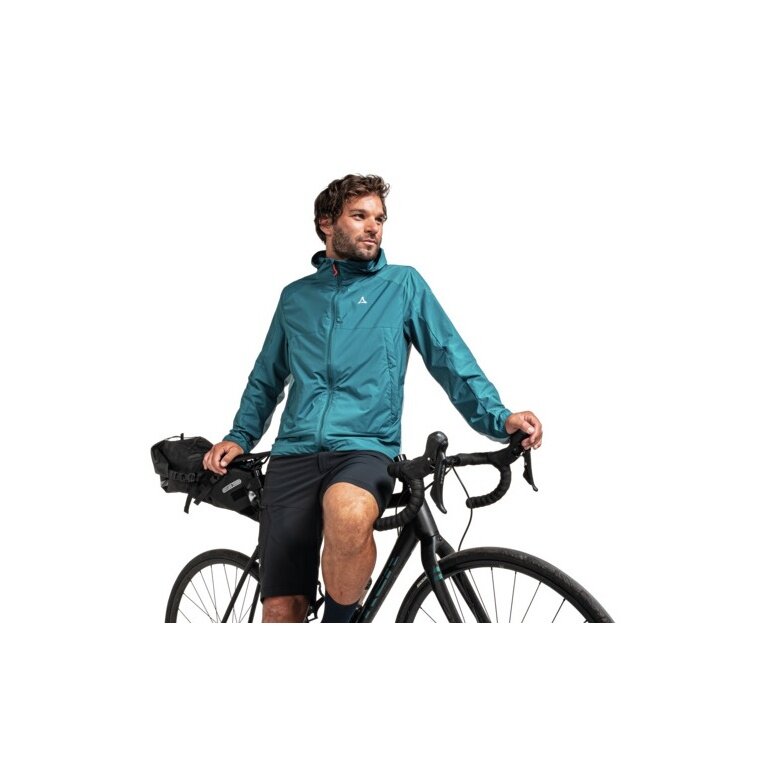 Schöffel Bicycle Hybrid Jacket Valve (windproof, lightweight) teal blue Men