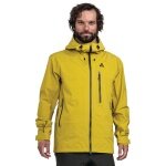 Schöffel Ski Jacket Mountain Style Milagle (waterproof, 3-layer, high breathability) yellow men's