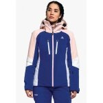 Schöffel Ski Jacket Naladas (thermal insulation, waterproof, with RECCO reflector) dark blue/white/pink Women