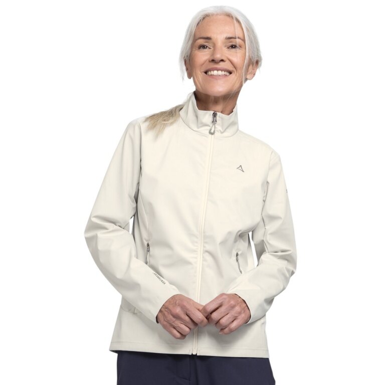 Schöffel Softshell Jacket Hiking Style Mirusha WMS (water-repellent, breathable) natural/white ladies
