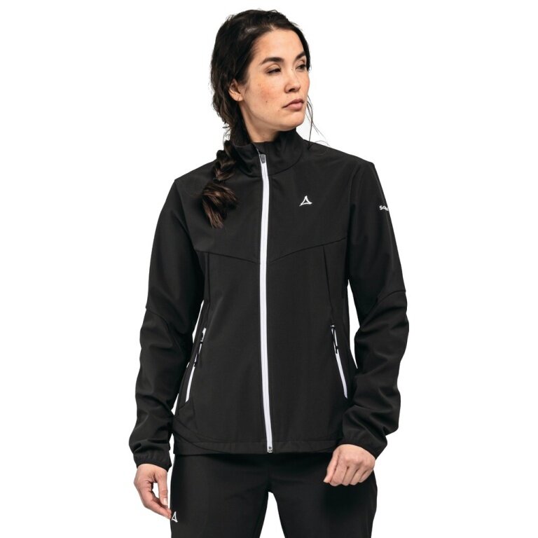 Schöffel Softshell Jacket Rinnen (breathable, elastic) black Women