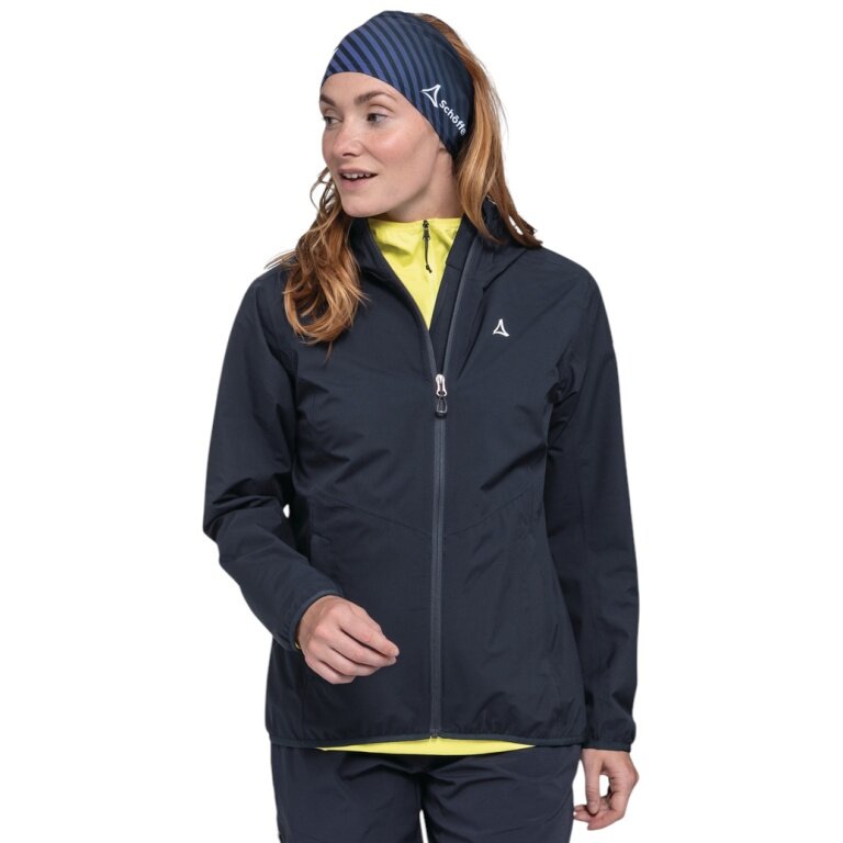 Schöffel Trekking Hiking Jacket Style Migandi MNS (2.5-layer, waterproof, breathable) navy blue Ladies