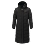 Schöffel Winter Down Coat Urban Down Style Vindave (warm thanks to down filling) black ladies