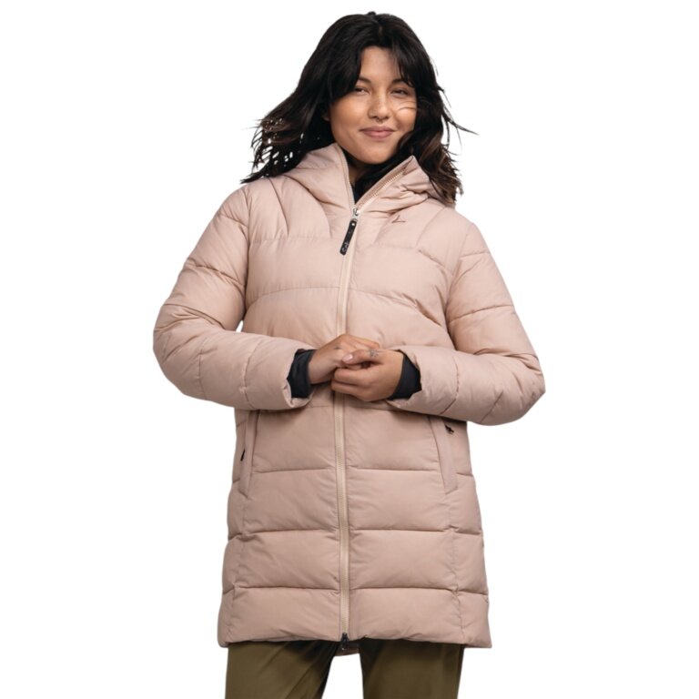 Schöffel Winter Parka Urban Insulated Style Boslix (warm thanks to down filling) pink ladies