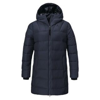 Schöffel Winter Parka Urban Insulated Style Boslix (warming thanks to down filling) navy blue ladies