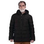 Schöffel Winter Jacket Urban Insulated Style Boslix (warm thanks to down filling) black men's